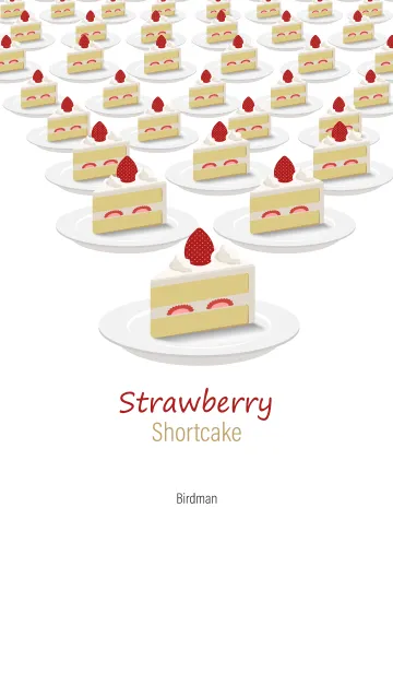 [LINE着せ替え] A Strawberry Shortcakeの画像1