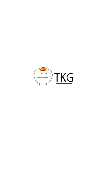 [LINE着せ替え] TKG-卵かけご飯の画像1