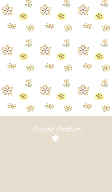 [LINE着せ替え] artwork_Flowerpatternの画像1