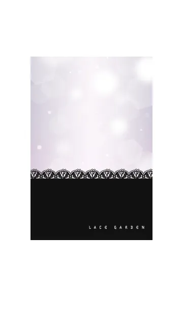 [LINE着せ替え] SILVER LACE GARDENの画像1