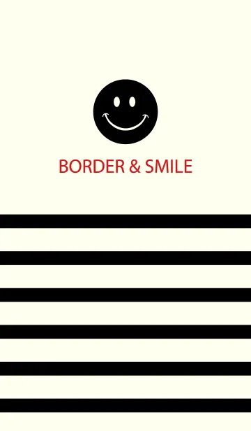 [LINE着せ替え] BORDER ＆ SMILE 2の画像1