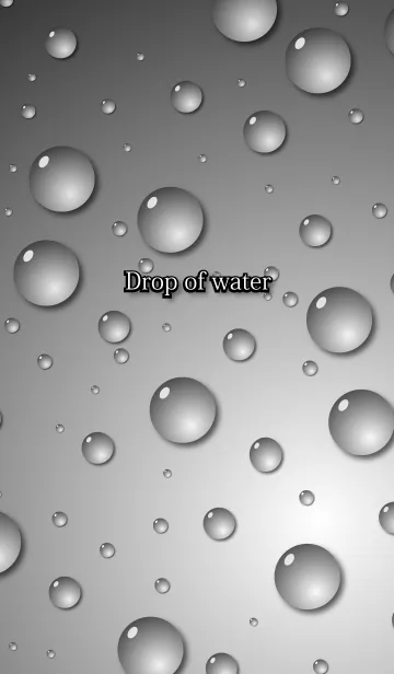 [LINE着せ替え] 大人の水滴・水玉の着せ替えの画像1