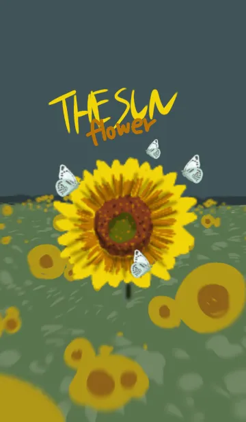 [LINE着せ替え] The sunflower (flower set)の画像1