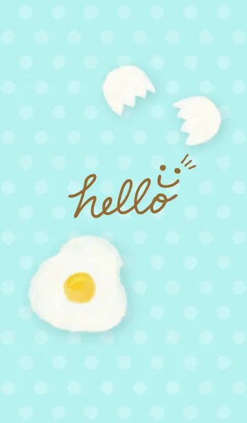[LINE着せ替え] 目玉焼き-スマイル23-の画像1