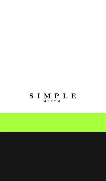 [LINE着せ替え] SIMPLE ICON -MEKYM- 39の画像1