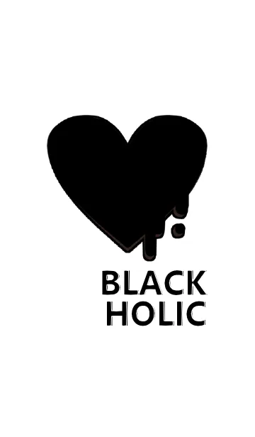 [LINE着せ替え] BLACK HOLIC HEARTの画像1