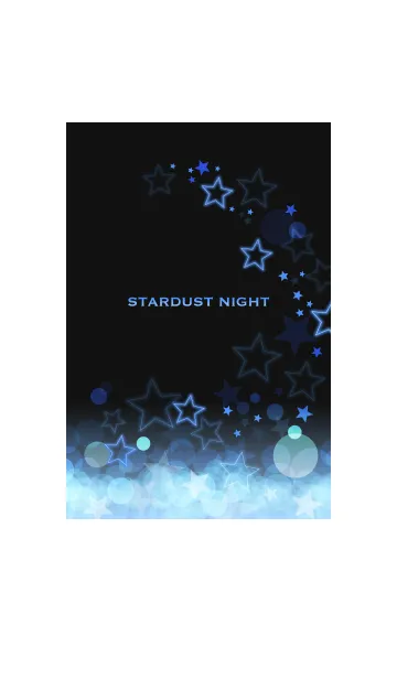 [LINE着せ替え] STARDUST NIGHT BLUE -星屑の夜-の画像1