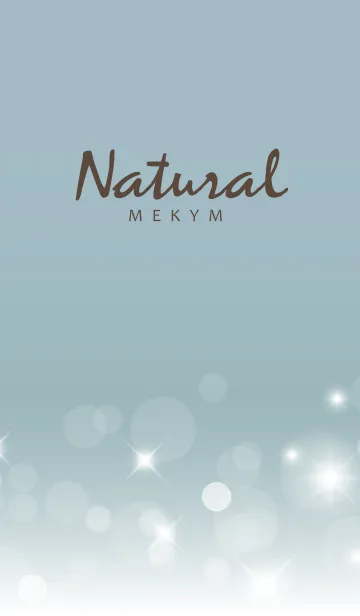 [LINE着せ替え] Natural 3 -MEKYM-の画像1