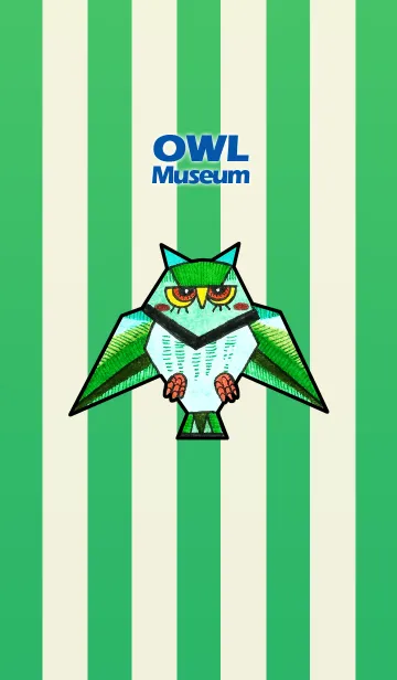 [LINE着せ替え] フクロウ 博物館 131 - Independent Owlの画像1