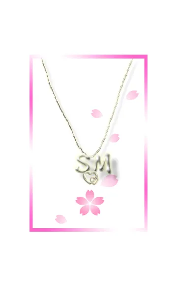 イニシャル S＆M （さくら）SAKURAの着せ替えメイン画像