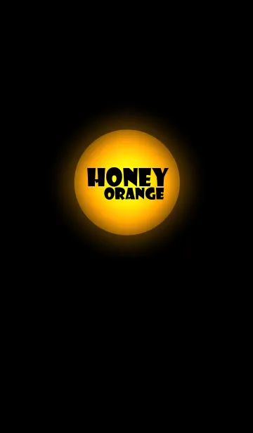 [LINE着せ替え] Simple Honey Orange Light Theme (jp)の画像1