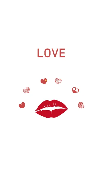 [LINE着せ替え] 親愛なるキス - 愛の画像1