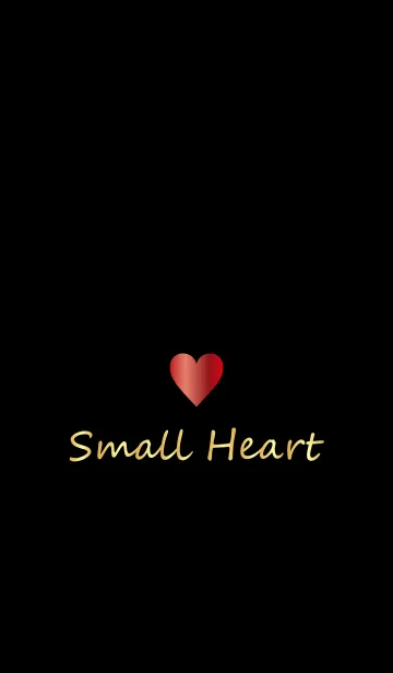 [LINE着せ替え] Small Heart *GlossyRed 2*の画像1