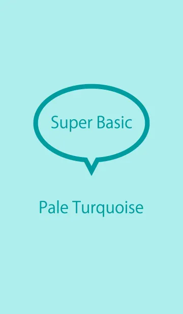 Super Basic Pale Turquoiseの着せ替えメイン画像