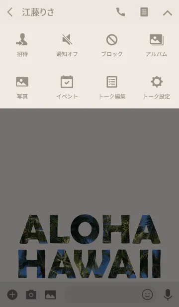 [LINE着せ替え] ALOHA HAWAII 3.の画像4