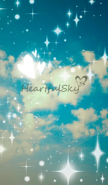 [LINE着せ替え] Heartful Skyの画像1