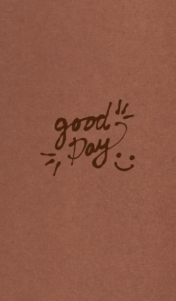 [LINE着せ替え] シンプルクラフト紙-スマイル24-の画像1