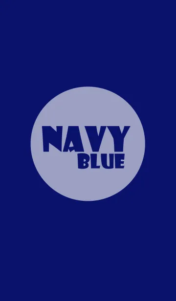[LINE着せ替え] navy blue theme v.2 (jp)の画像1