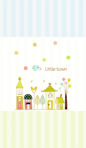 [LINE着せ替え] artwork_Little town3の画像1