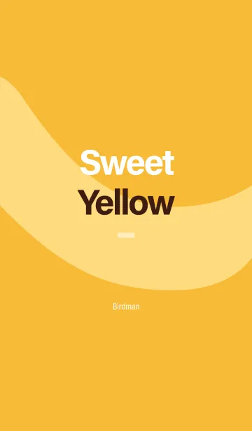 [LINE着せ替え] Sweet Yellowの画像1