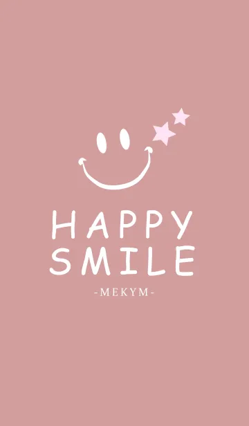 [LINE着せ替え] HAPPY SMILE STAR -MEKYM- 7の画像1