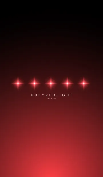 [LINE着せ替え] RUBY RED STARLIGHTの画像1