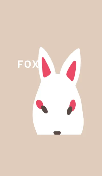 [LINE着せ替え] 白狐の画像1