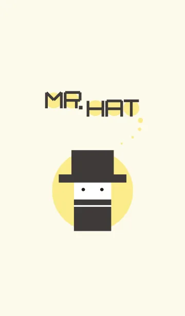 [LINE着せ替え] MR.HATの画像1