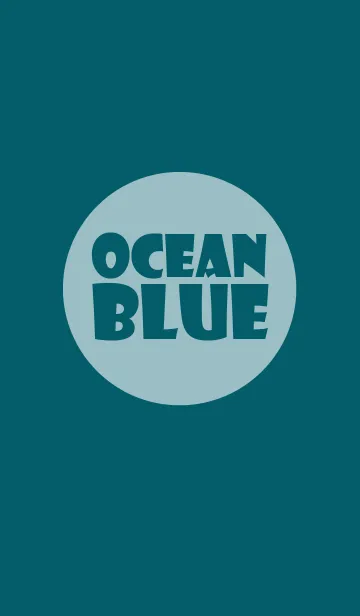 [LINE着せ替え] Ocean Blue Theme V.2 (jp)の画像1