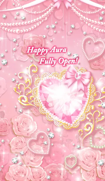 [LINE着せ替え] Happy Aura Fully Open！の画像1