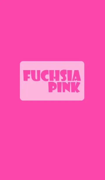 [LINE着せ替え] fuchsia pink theme (jp)の画像1