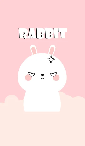 [LINE着せ替え] Petty White Rabbit Theme (jp)の画像1