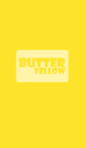 [LINE着せ替え] Simple Butter Yellow (jp)の画像1