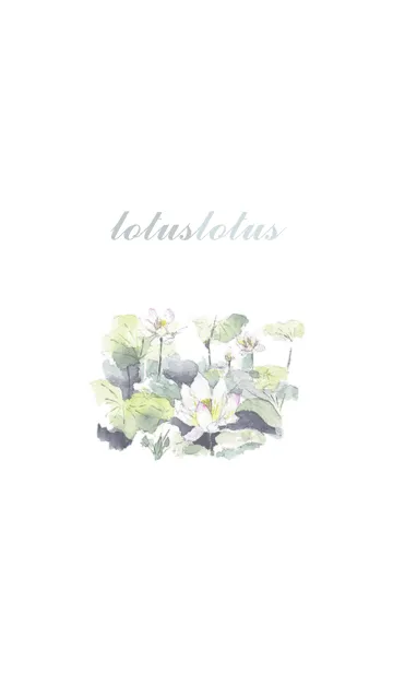 [LINE着せ替え] lotus lotusの画像1
