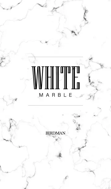 [LINE着せ替え] The White Marbleの画像1