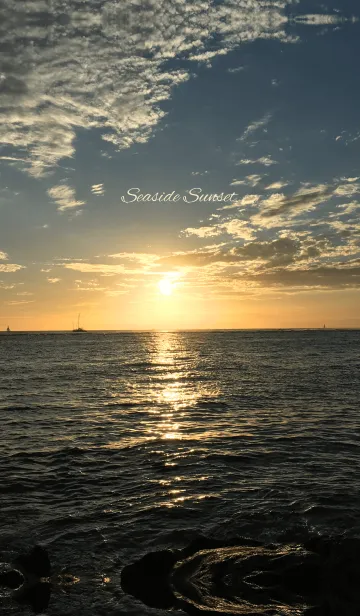 [LINE着せ替え] Seaside Sunset 2.の画像1