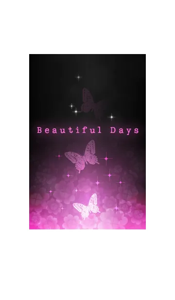 [LINE着せ替え] Beautiful Days Pinkの画像1