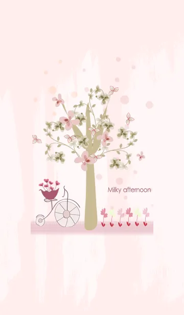 [LINE着せ替え] artwork_Milky afternoonの画像1