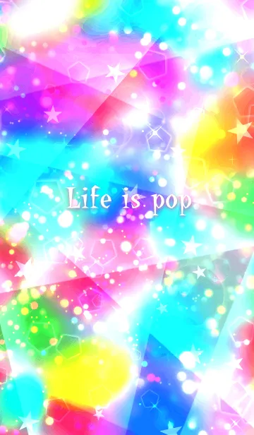 [LINE着せ替え] Life is pop6の画像1