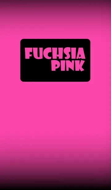 [LINE着せ替え] Simple fuchsia pink in black theme (jp)の画像1