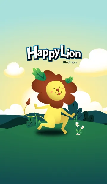 [LINE着せ替え] A Happy Lionの画像1