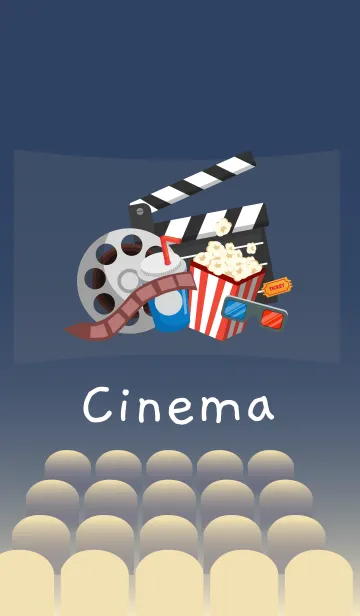 [LINE着せ替え] Enjoy Cinemaの画像1