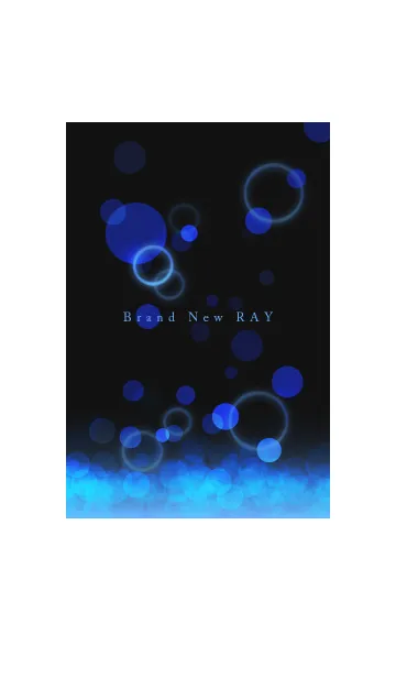 [LINE着せ替え] Brand New RAY Blueの画像1