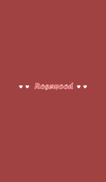 [LINE着せ替え] Color rosewood theme (JP)の画像1