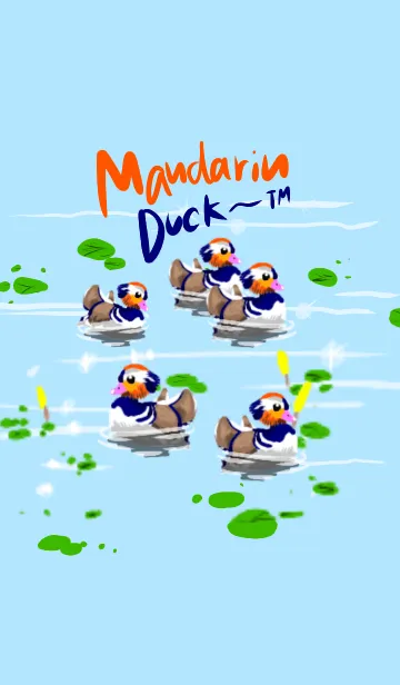 [LINE着せ替え] Mandarin Duck tmの画像1