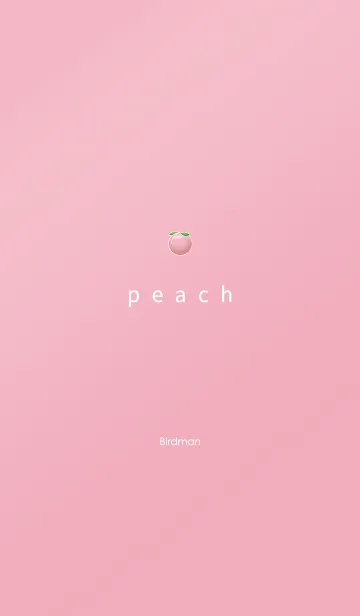 [LINE着せ替え] A Peach Peachの画像1