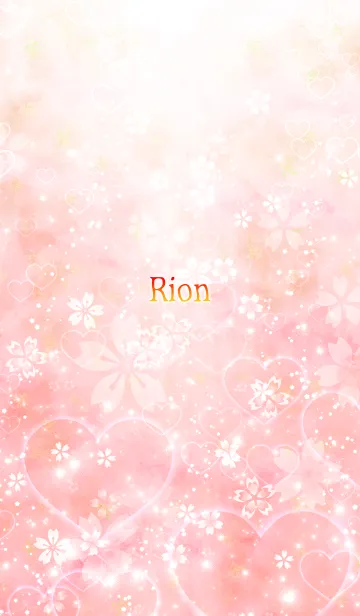 [LINE着せ替え] りおん♥さくら♥Love♥春の画像1