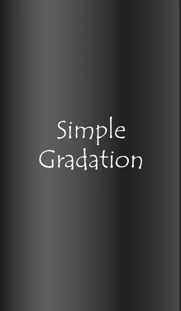 [LINE着せ替え] Simple Gradation -GlossyBlack 2-の画像1