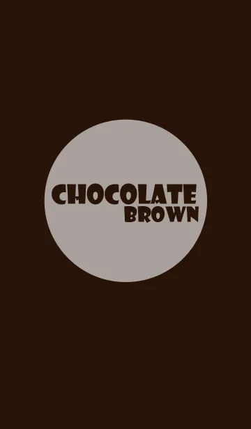 [LINE着せ替え] chocolate brown theme V.2 (jp)の画像1