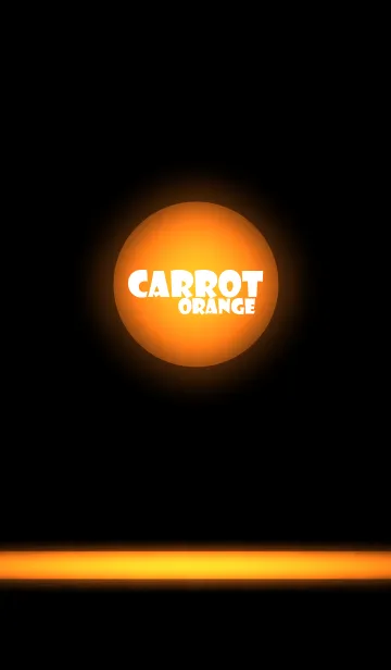 [LINE着せ替え] Carrot Orange Light Theme v.2 (jp)の画像1